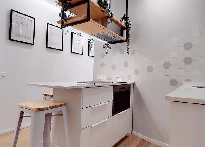 Estupendo Piso De 2 En La Gran Via. A/a. Wifi. Apartmán